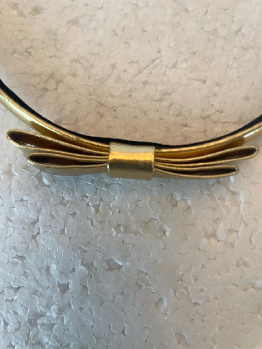 Gold Bow Headband for Women